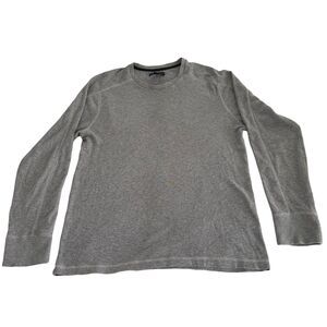 Banana Republic Pullover Sweater Men's Size Large Gray Lightweight Normcore